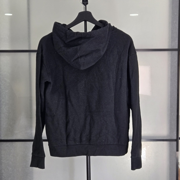 American Eagle Outfitters Women's Black Hoodie Sweater - Picture 2 of 5
